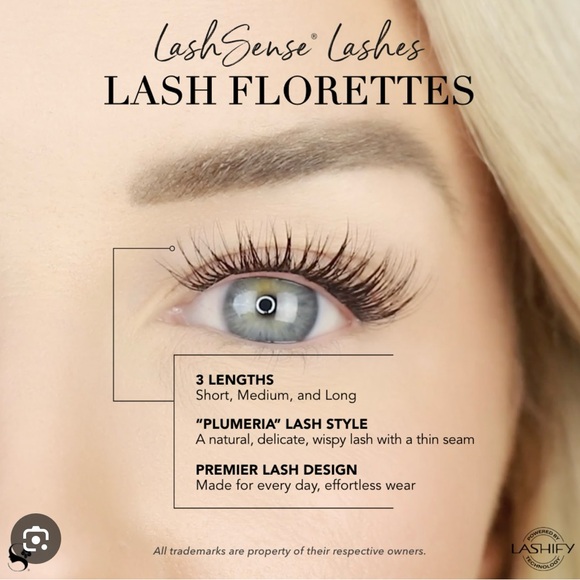 LashSense Lashes Bloom Box- Plumeria Lash Florette - Picture 2 of 4